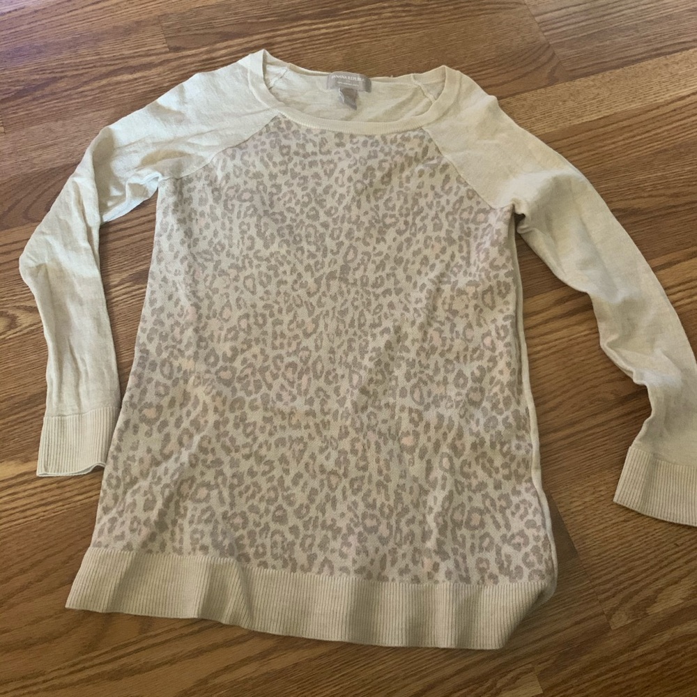 Banana Republic Cheetah Sweater